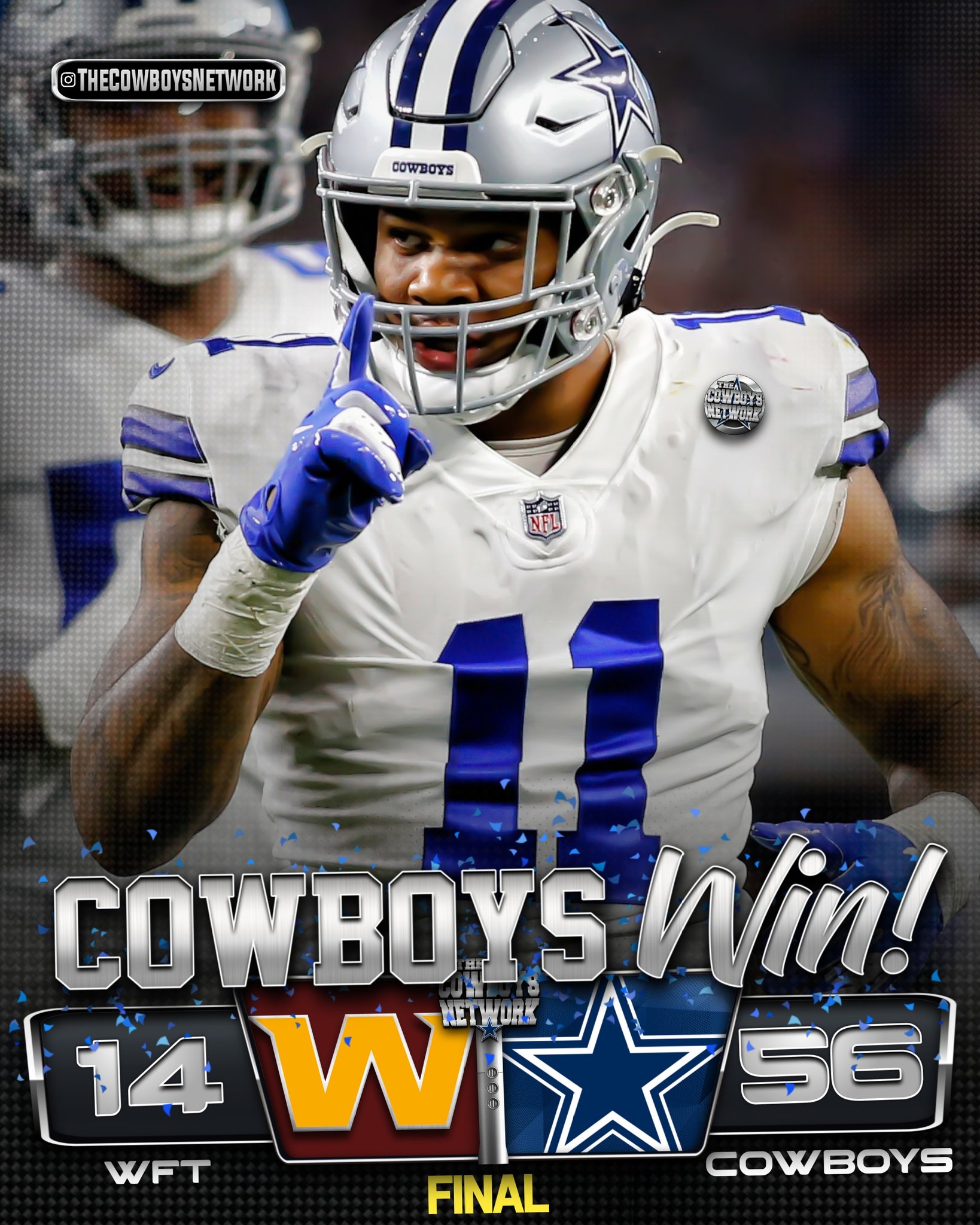 score on dallas cowboys game