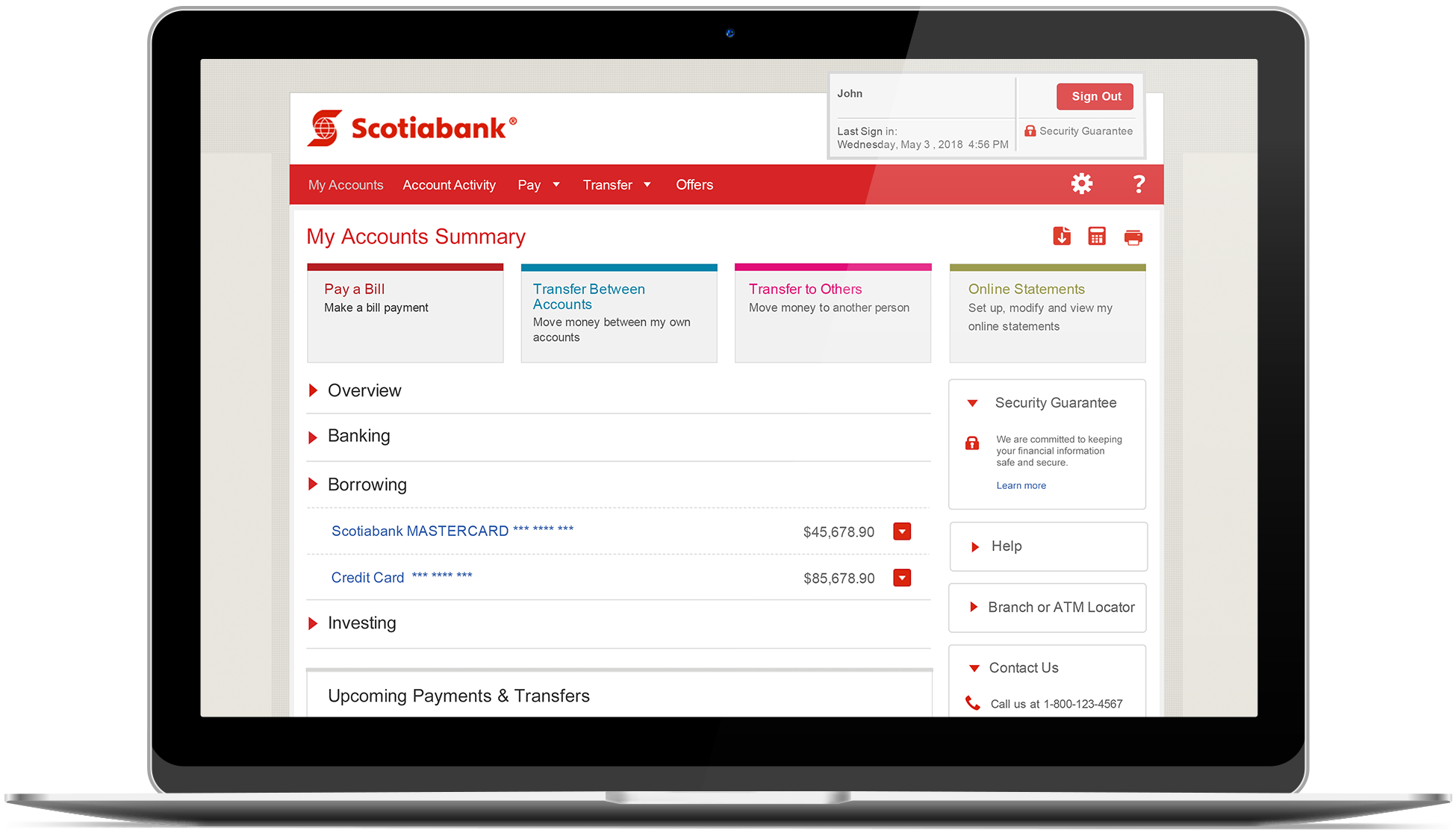 scotiabank online banking