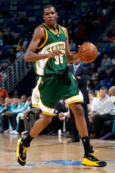 seattle sonics kevin durant