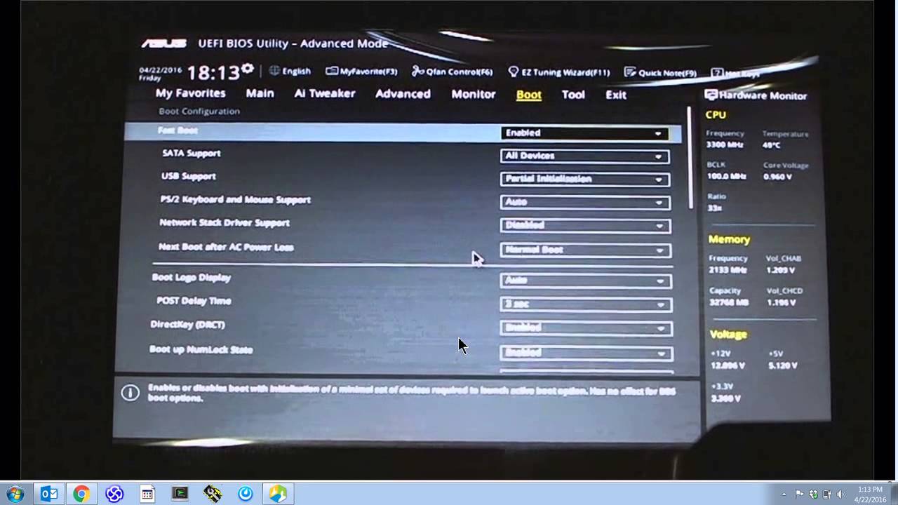 secure boot asus bios