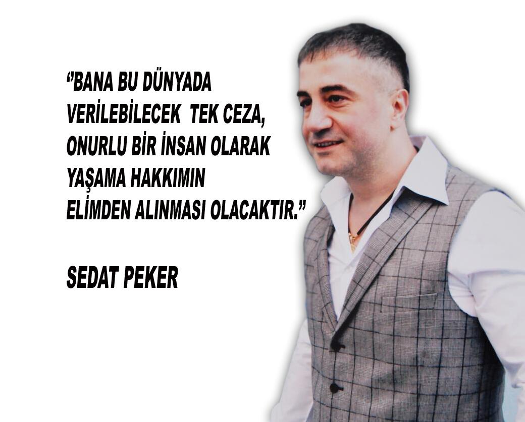 sedat peker sözleri kısa