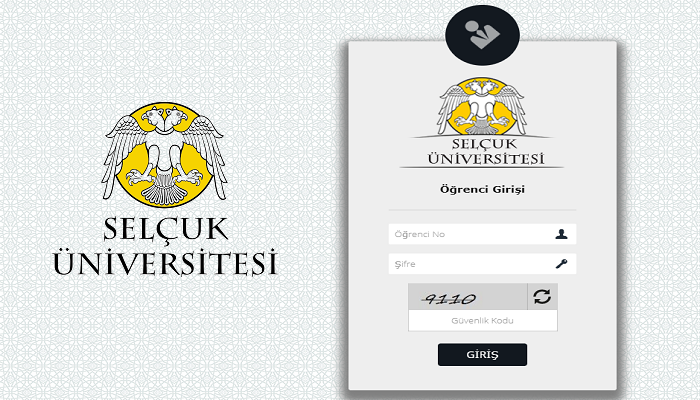 selcuk üniversitesi öğrenci girişi