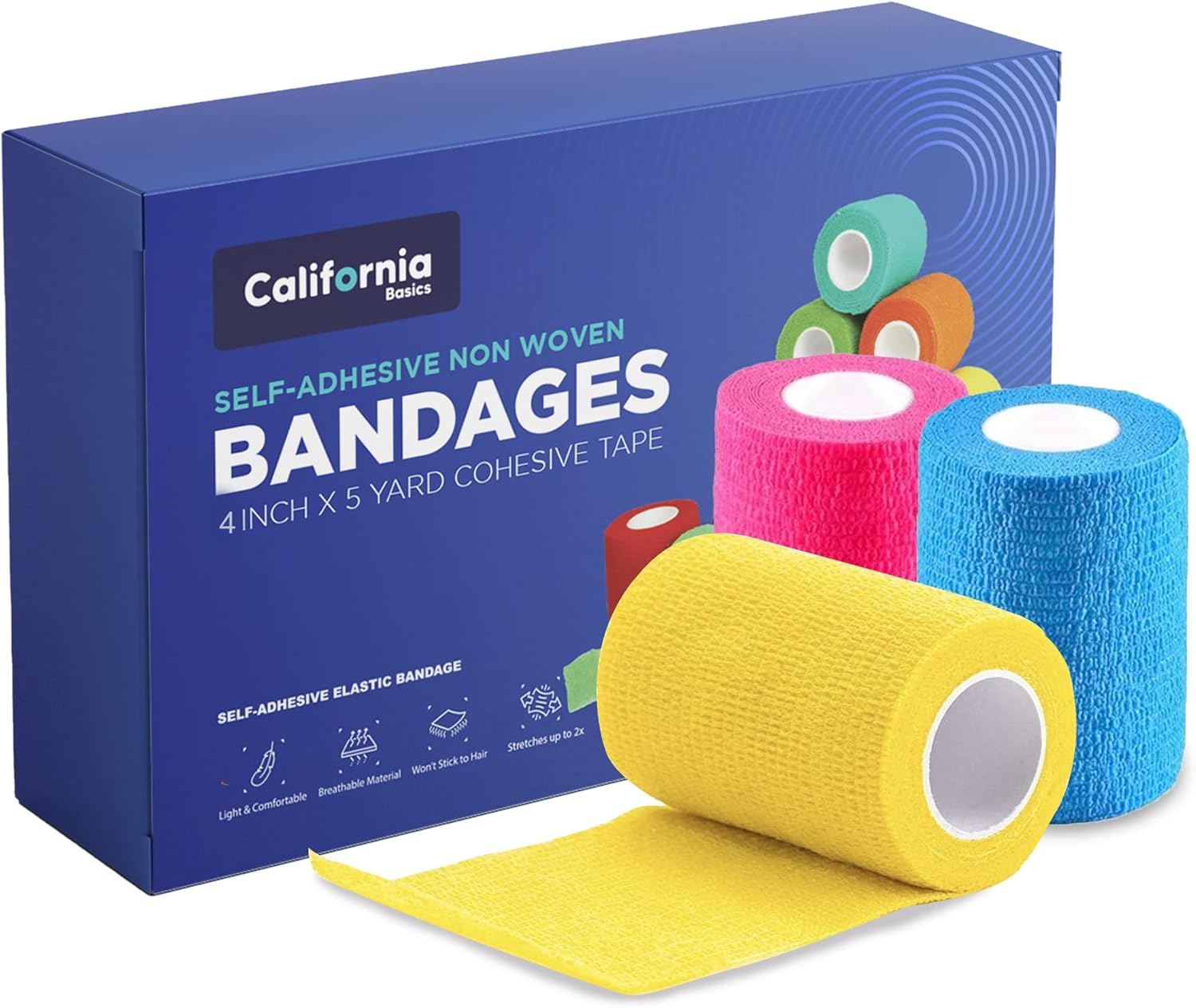 self sticking bandage