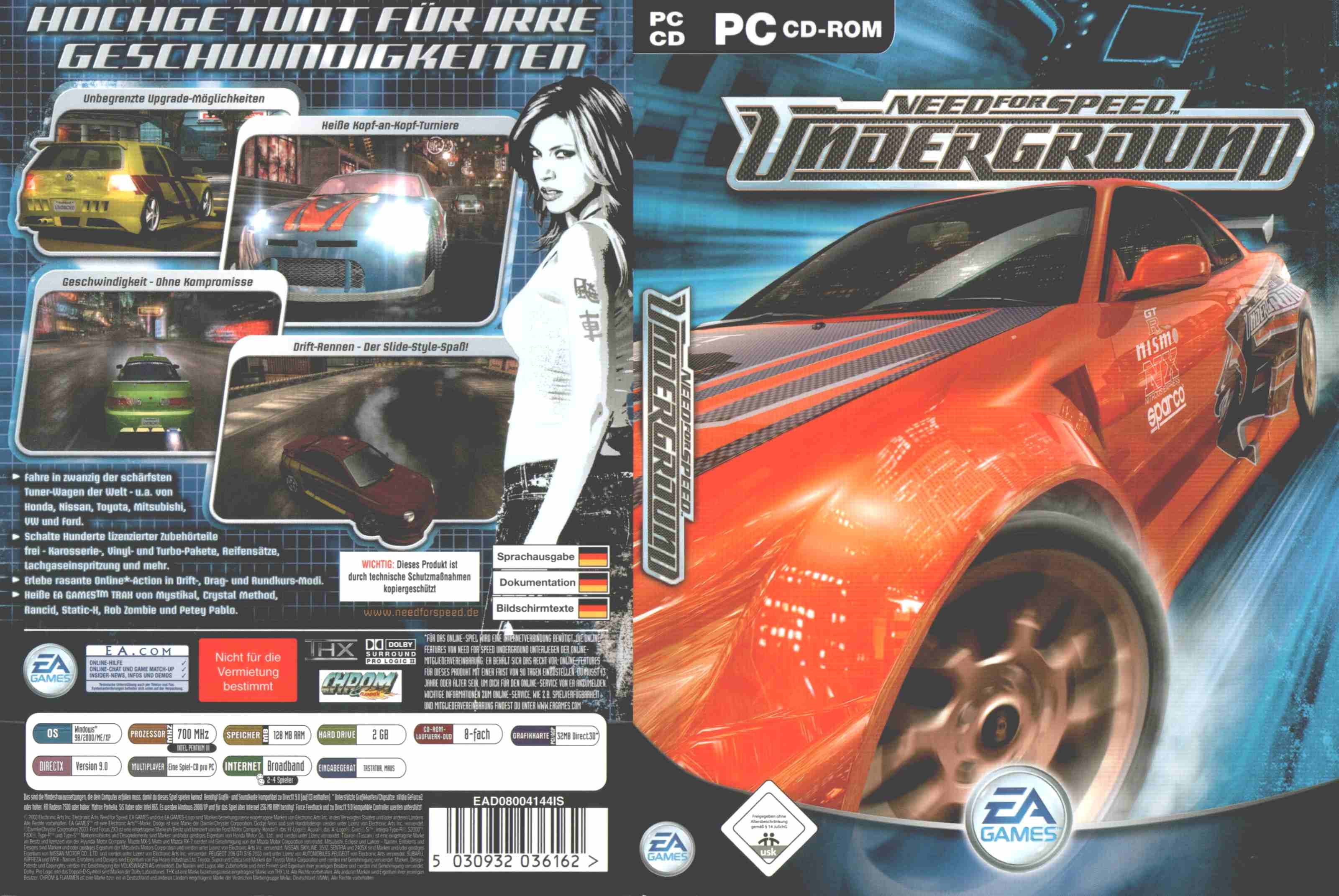 serial number need for speed underground 2 pc