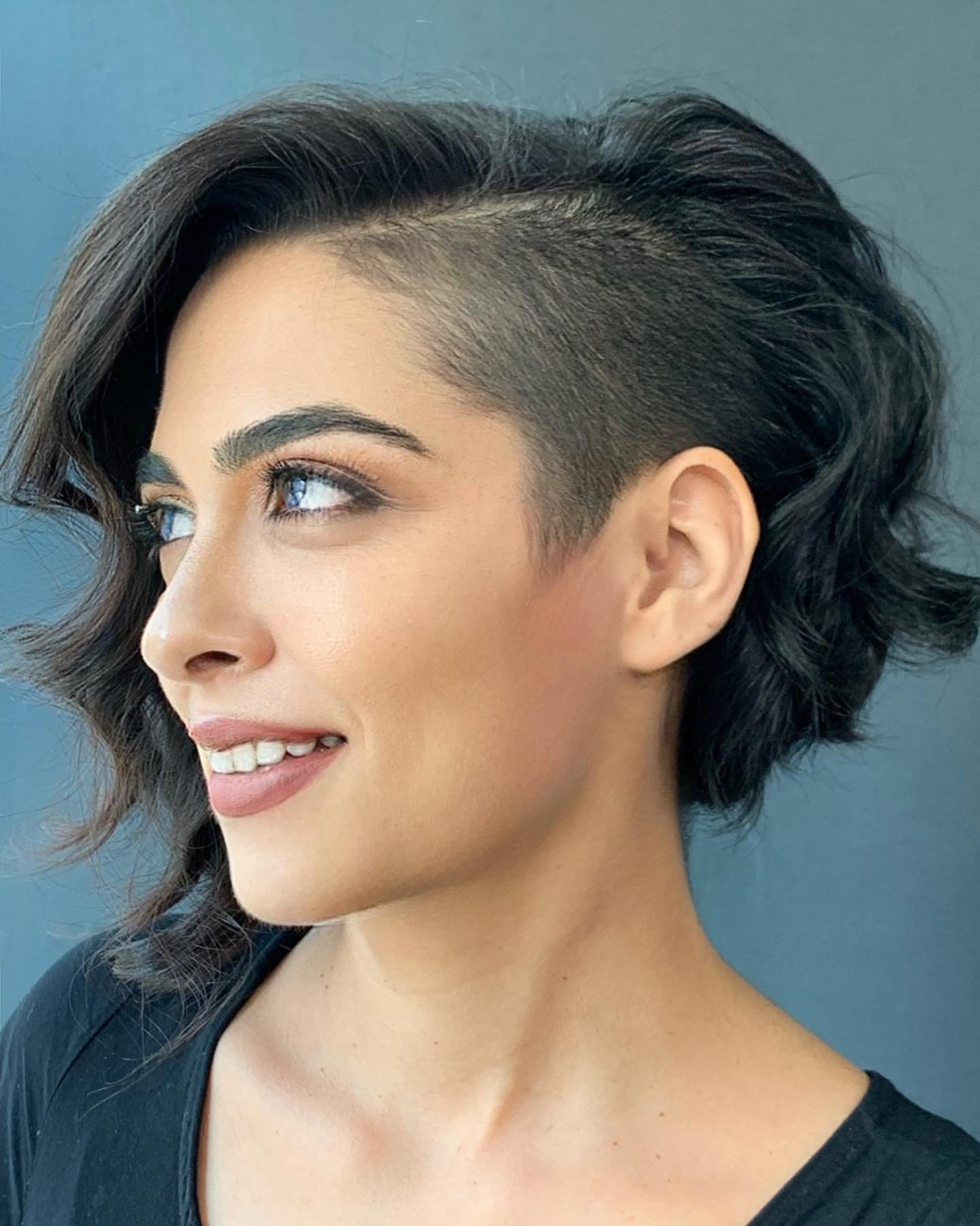 short shaved hair for ladies