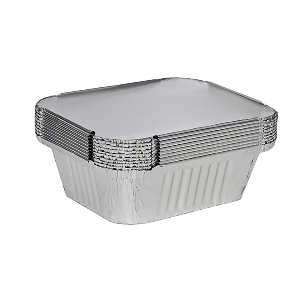 silver foil container