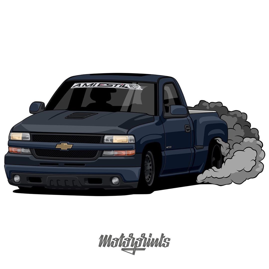 silverado dibujo