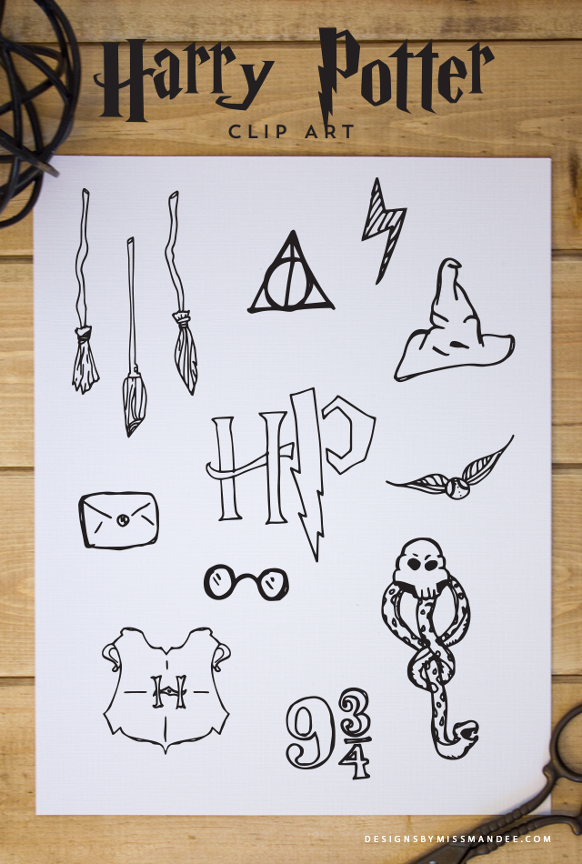 simple harry potter drawings easy