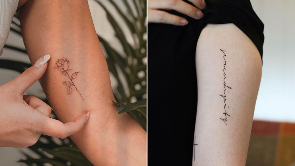 simple tattoos on arm