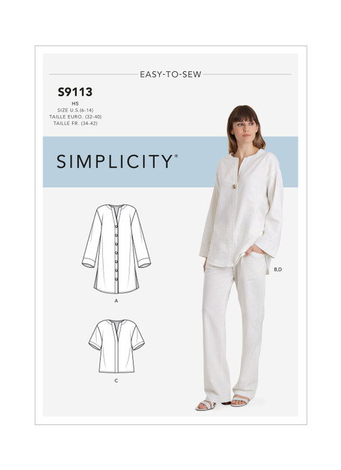 simplicity tunic patterns