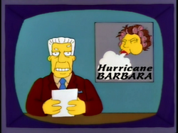 simpsons hurricane