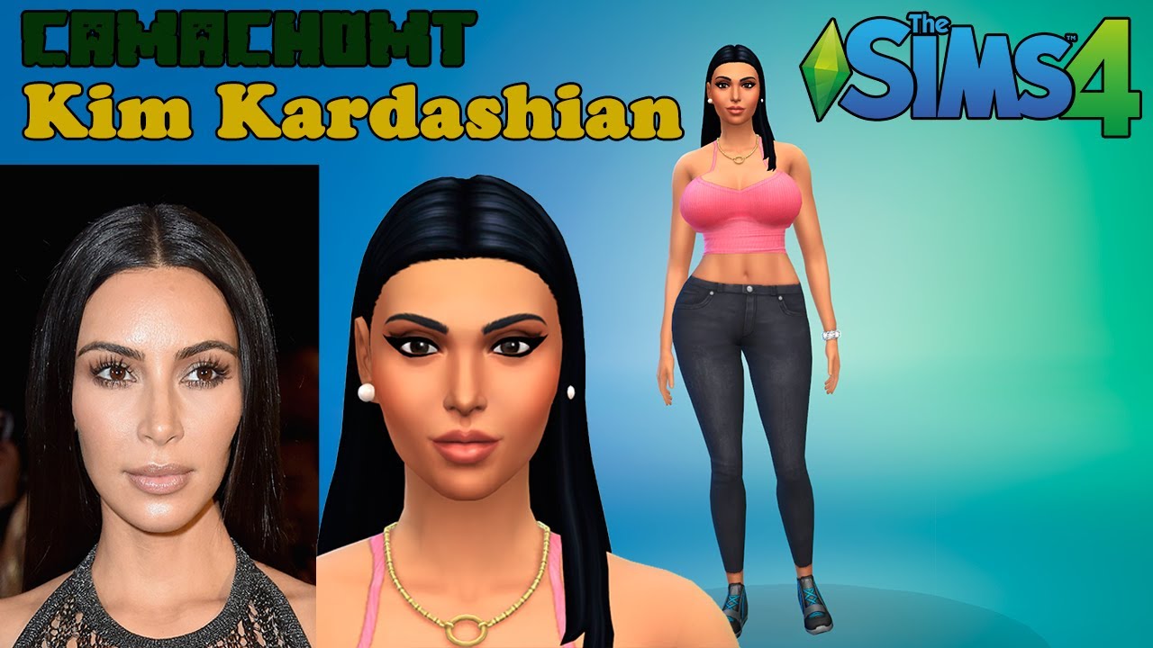 sims 4 kim kardashian