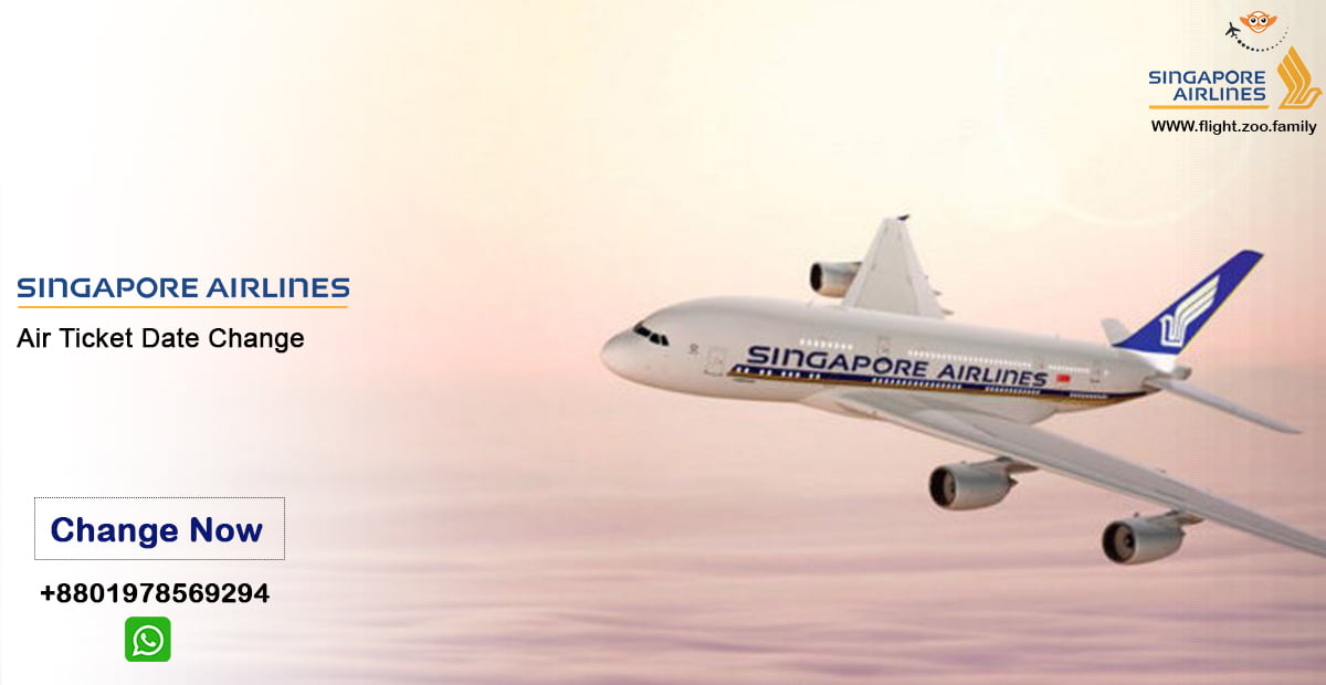 singapore airlines change booking