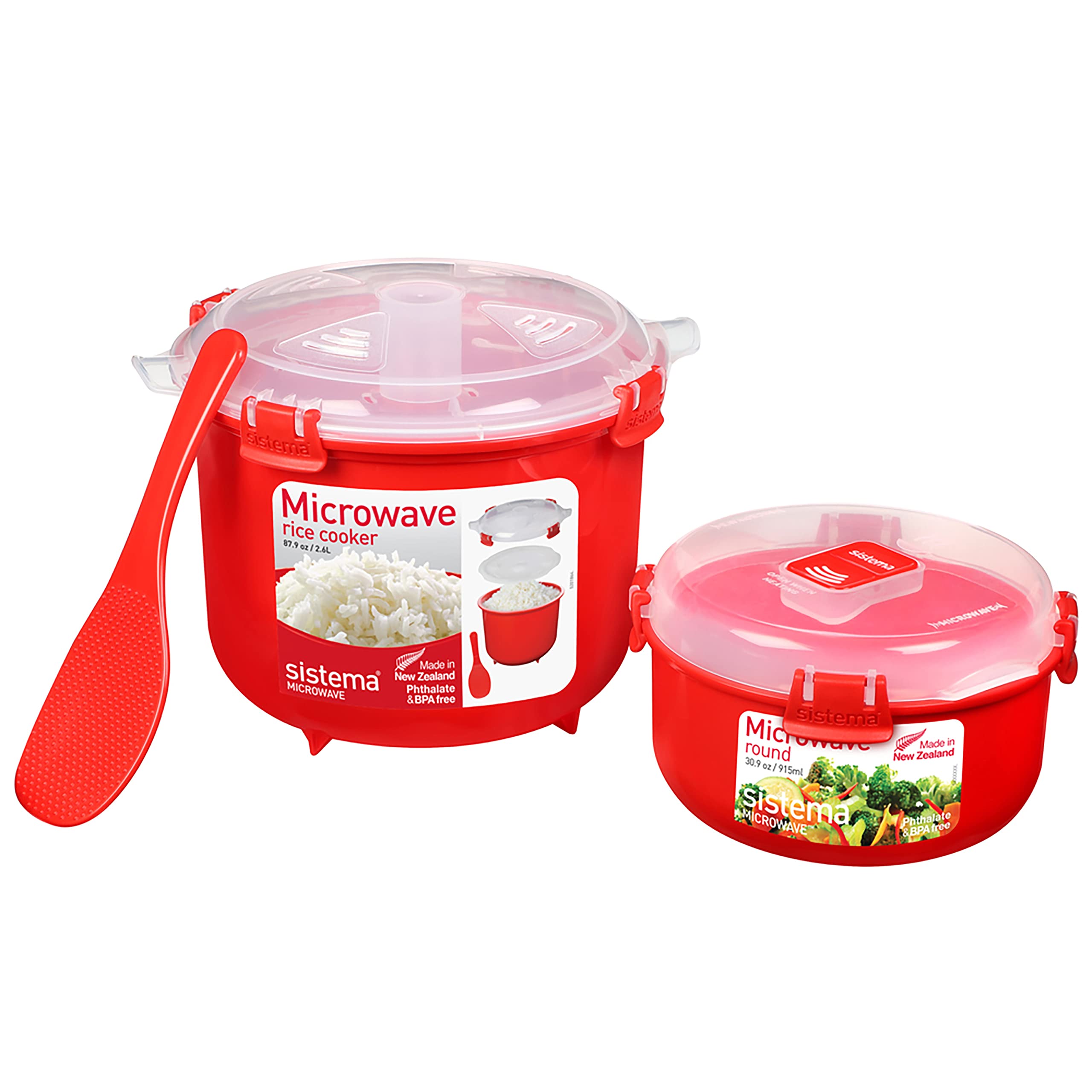 sistema rice steamer microwave