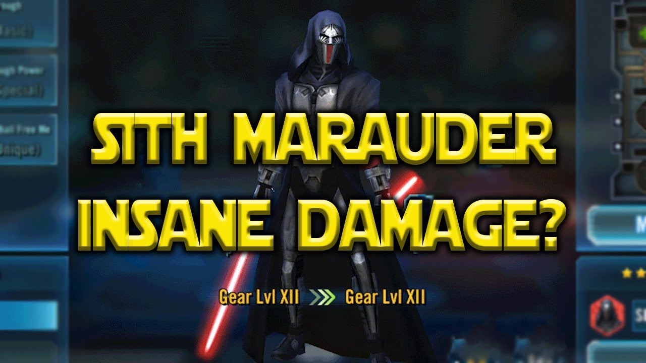 sith marauder mods