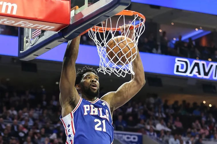 sixers home game schedule 2019