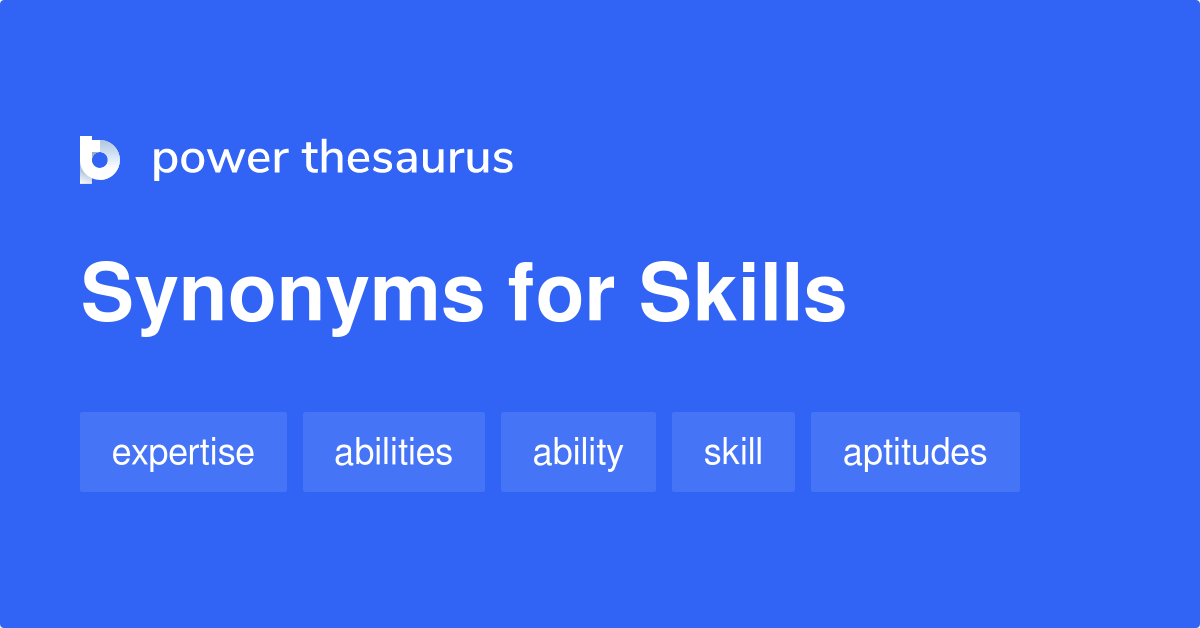 skills synonyms