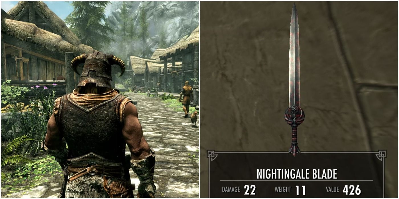 skyrim best sword