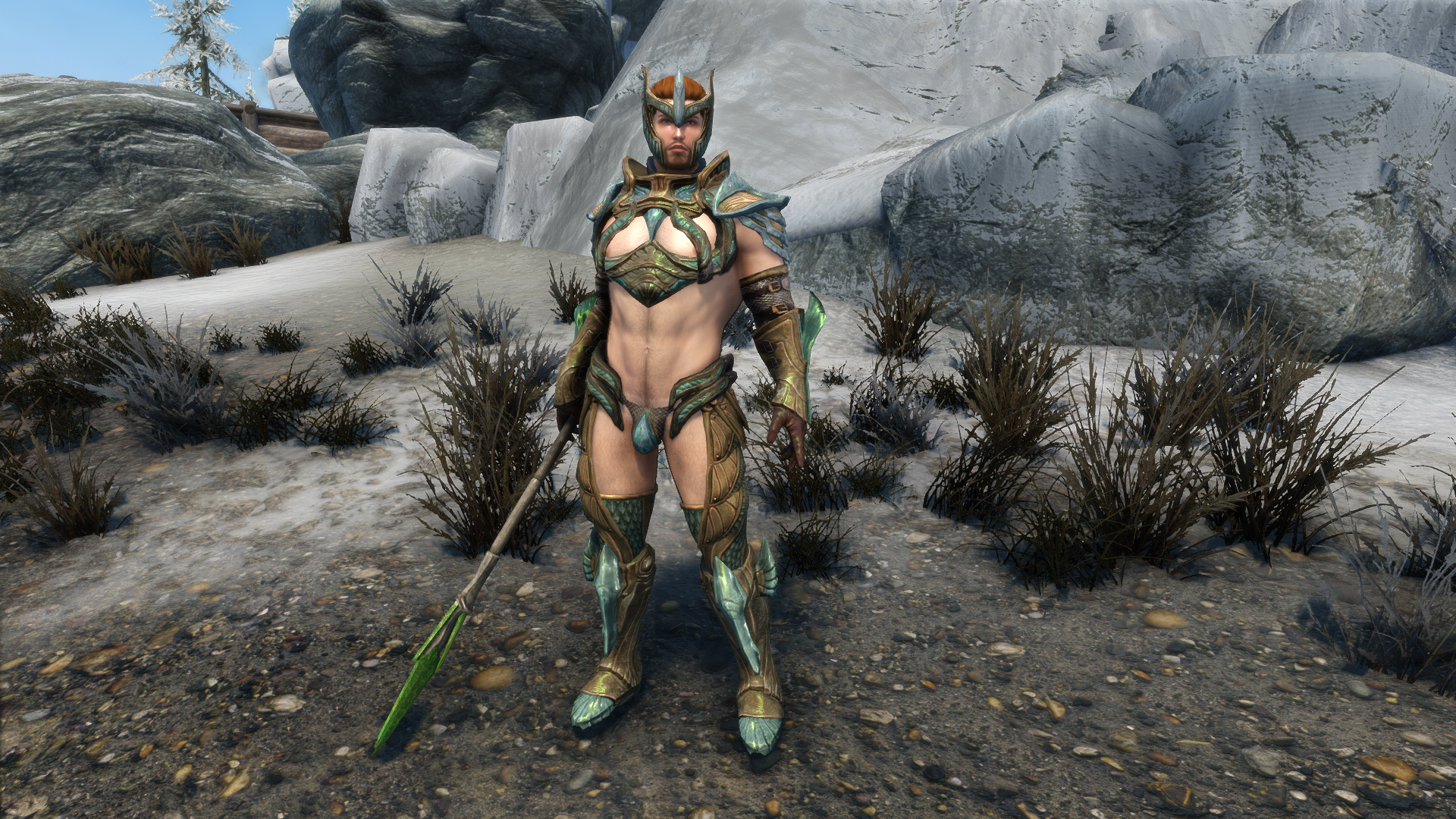 skyrim glass bikini