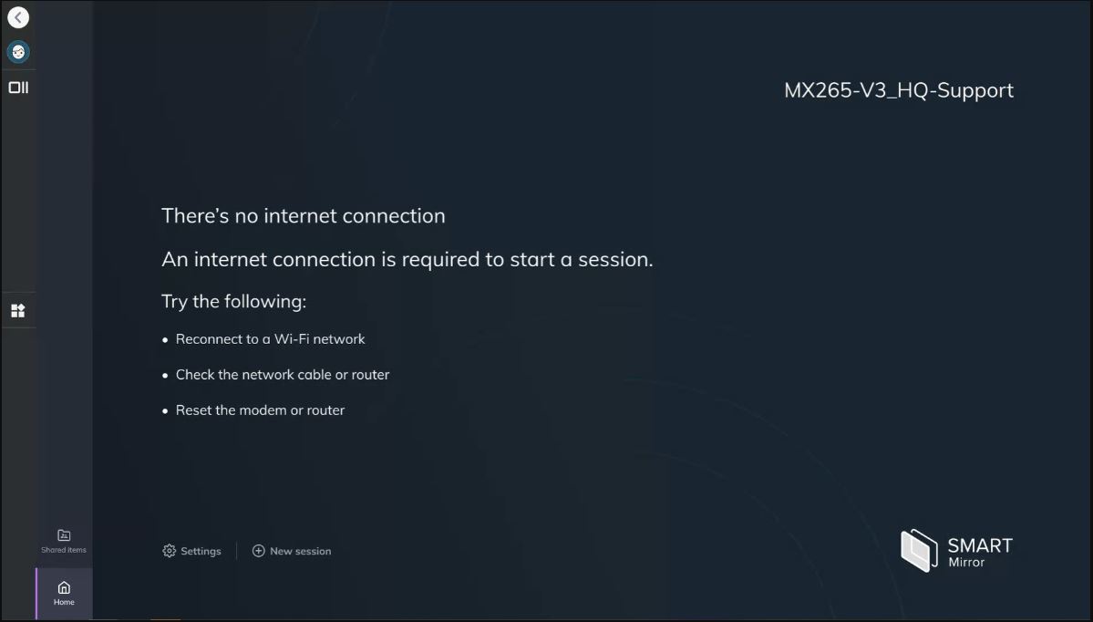 smart internet connection problem today