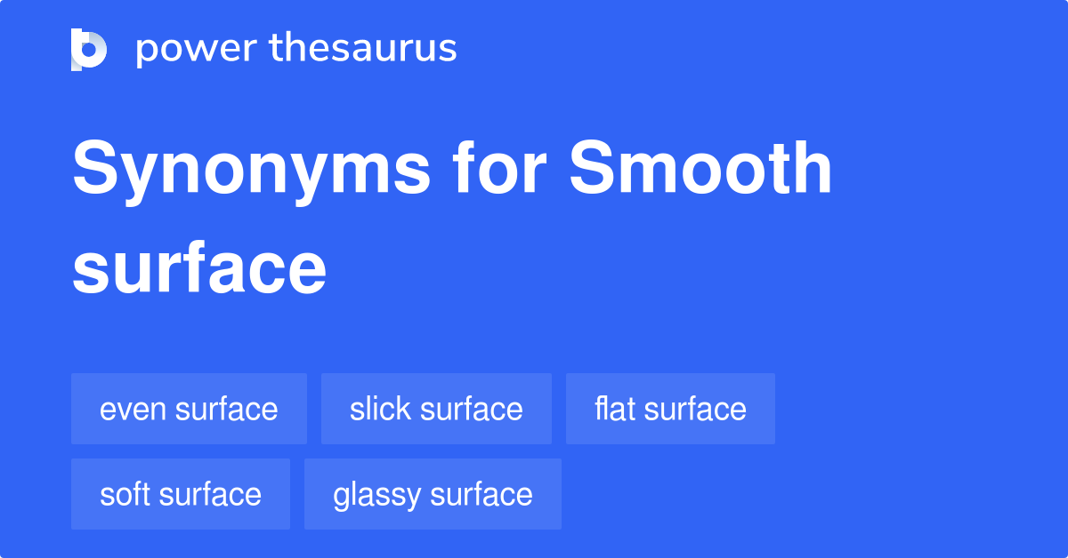 smooth synonym