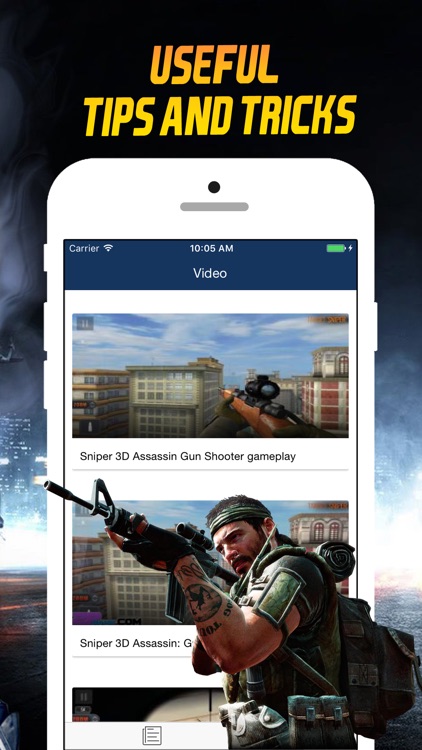 sniper 3d assassin gun shooter cheats