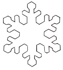 snowflake clipart