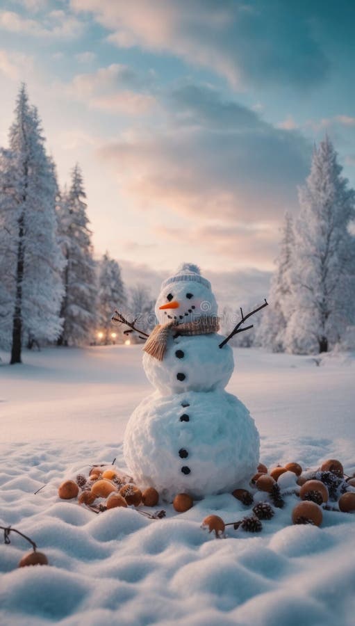 snowman aesthetic