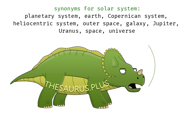 solar system synonym