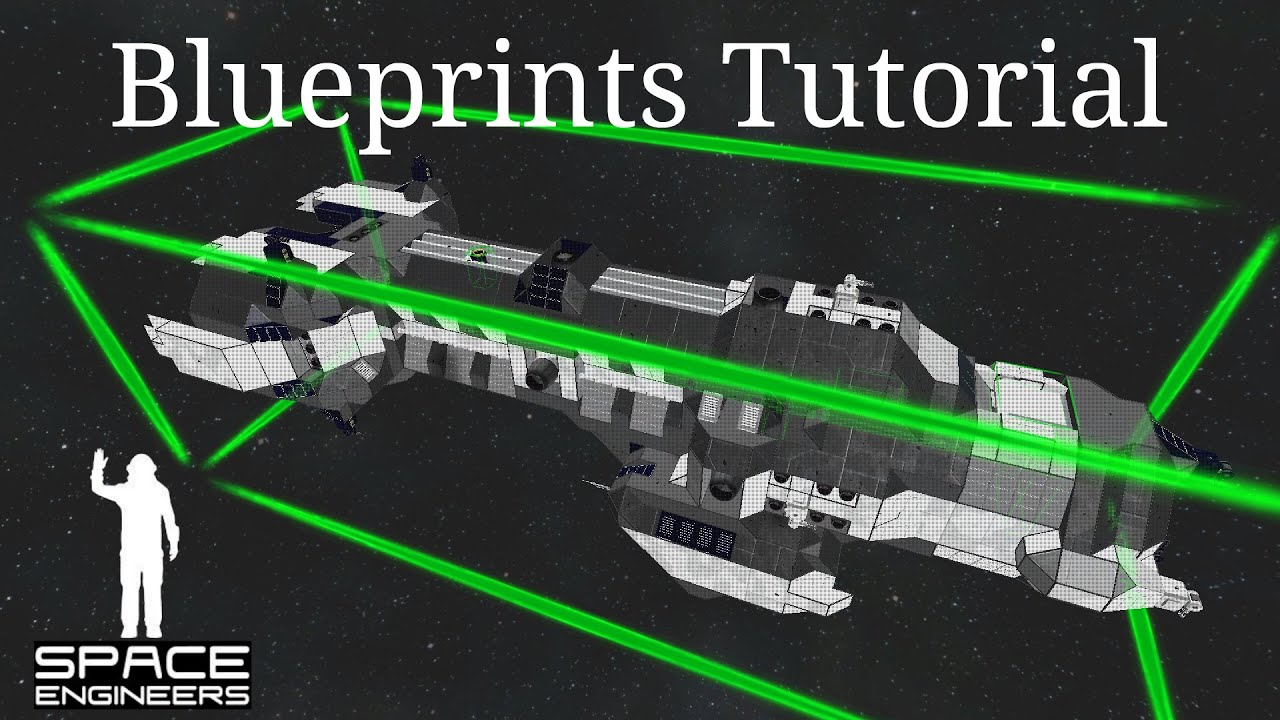 space engineers create blueprint