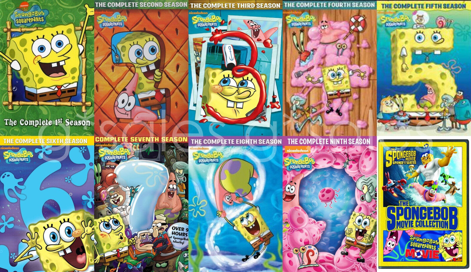 spongebob seasons