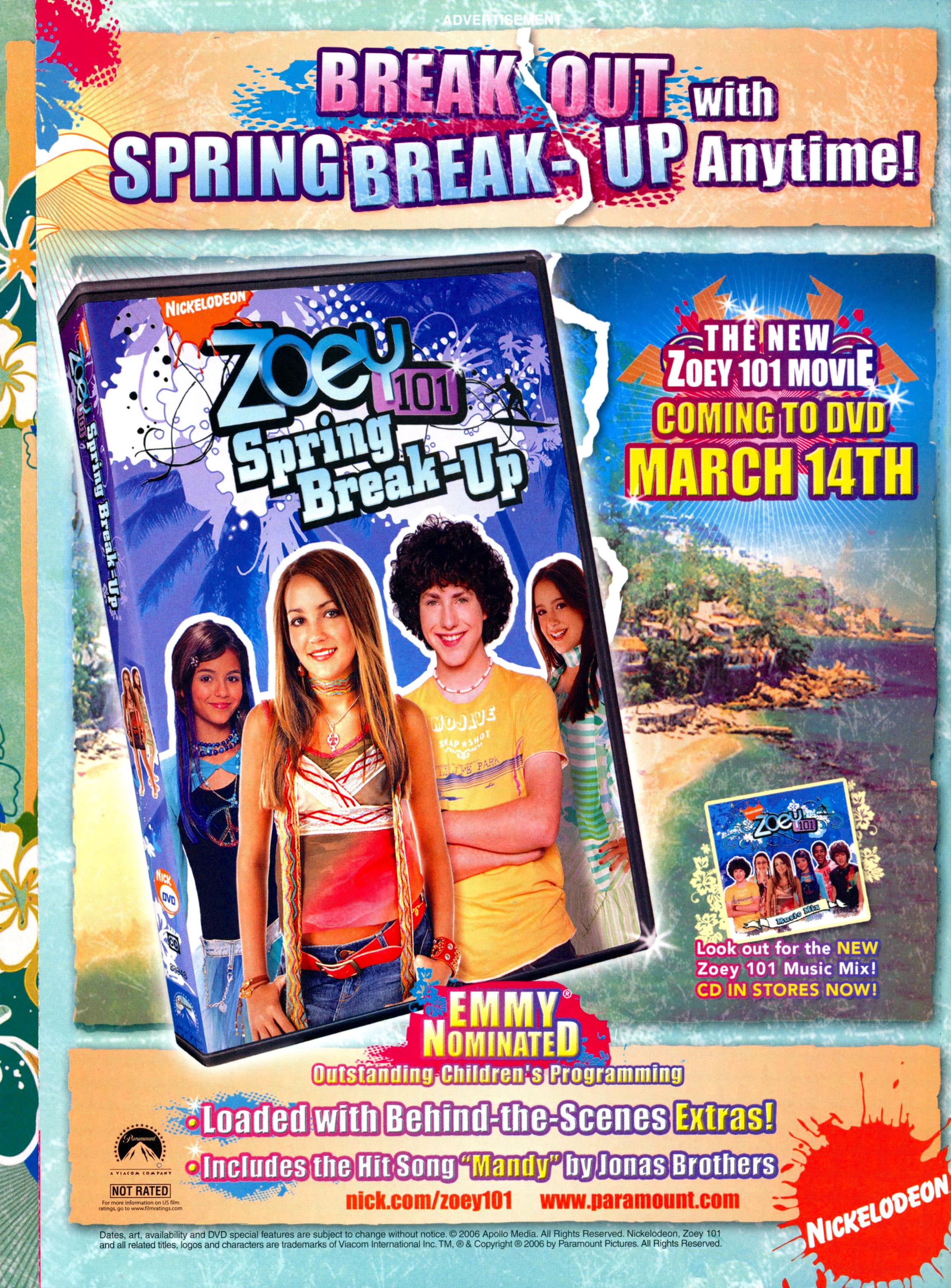 spring break up zoey 101