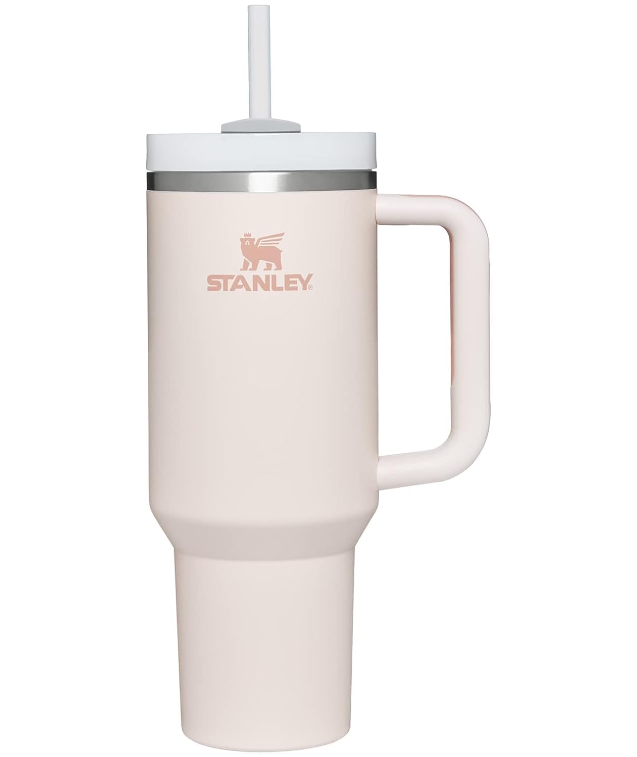 stanley the quencher h2.0 flowstate tumbler rose quartz