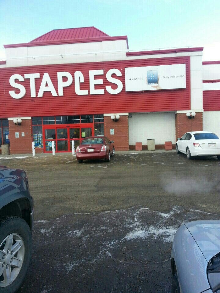 staples edmonton