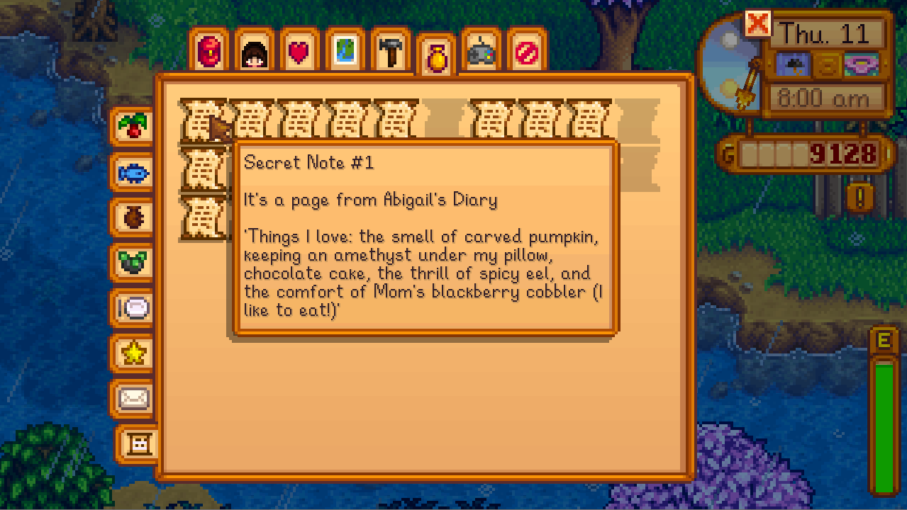 stardew valley note 21