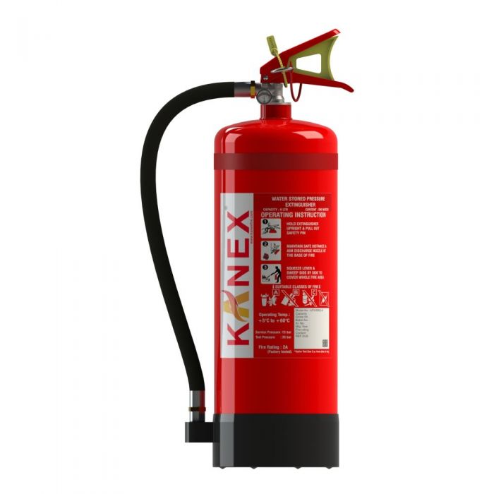 stored pressure type fire extinguisher