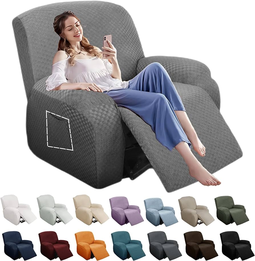 stretch recliner slipcover