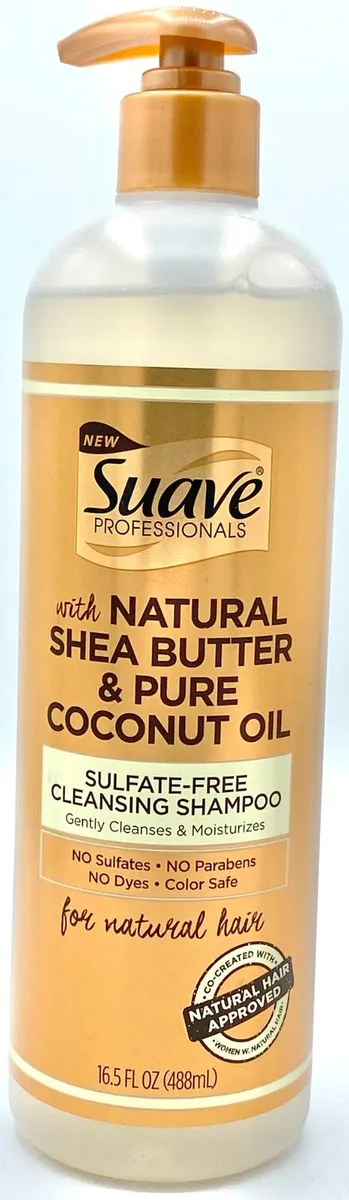 suave natural shea butter & pure coconut oil