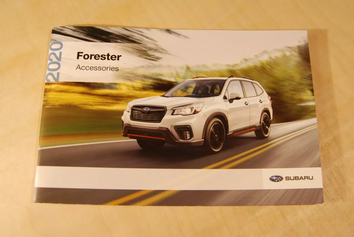 subaru forester 2020 brochure