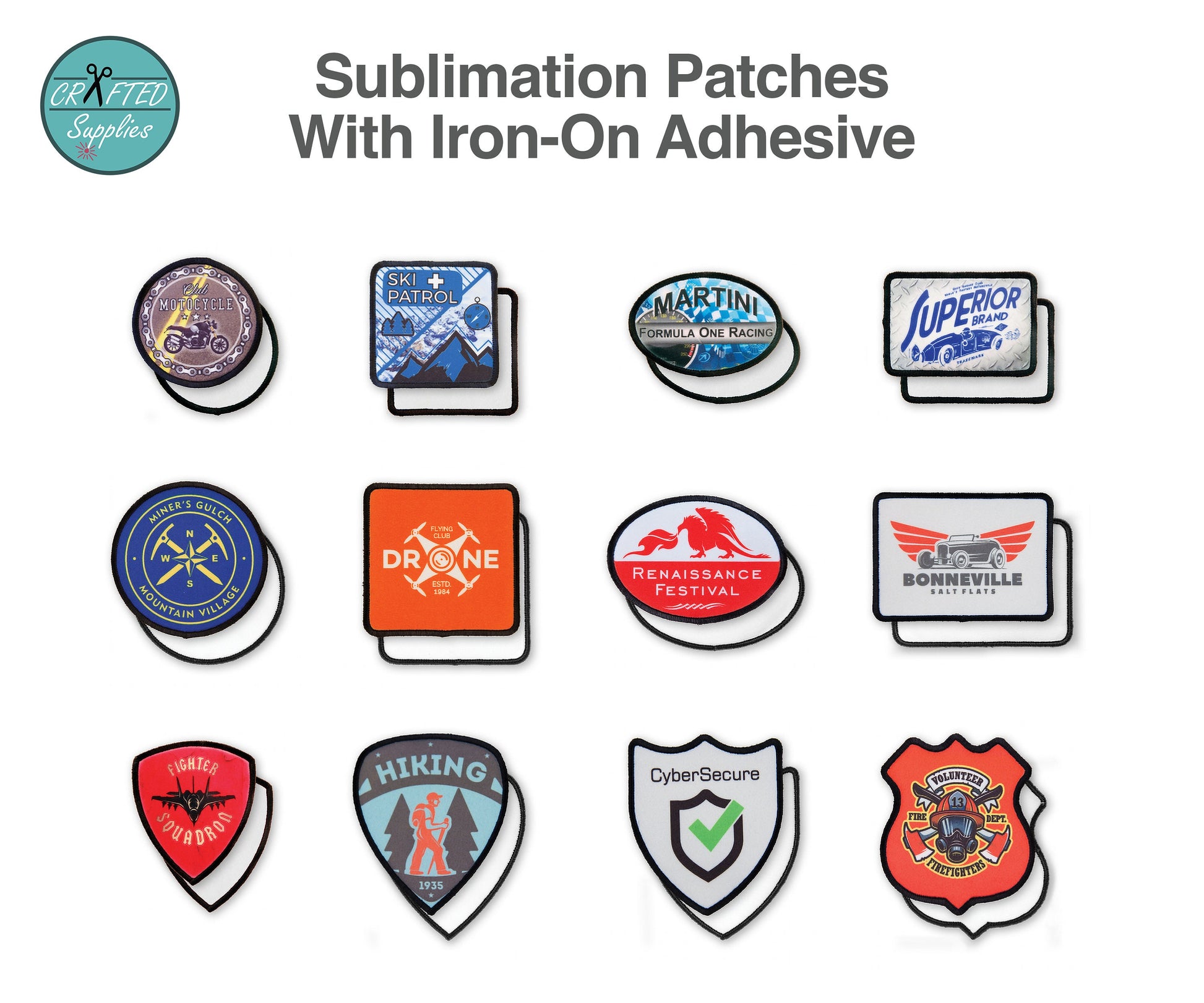 sublimation patches