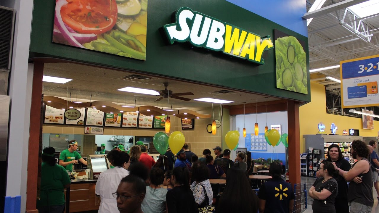 subway walmart