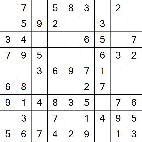 sudoku online 9x9