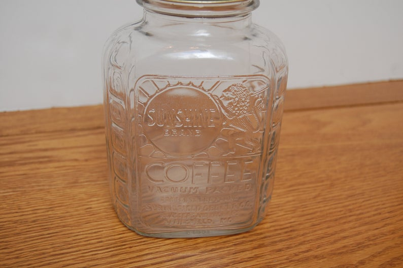 sunshine coffee jar