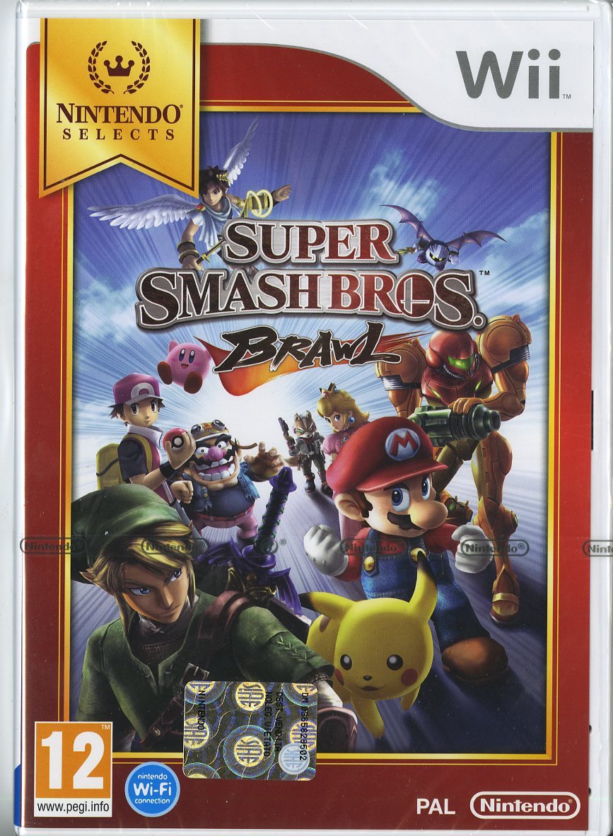 super smash bros wii game