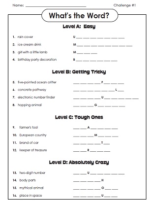 superteacher worksheets