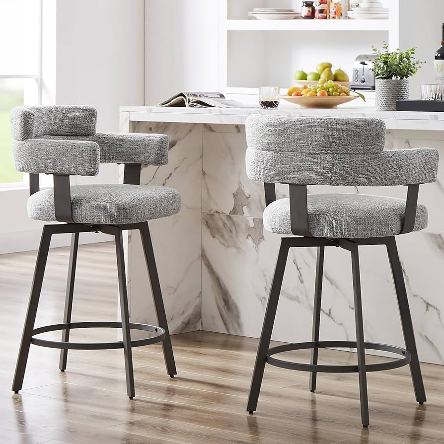 swivel bar chairs with backs