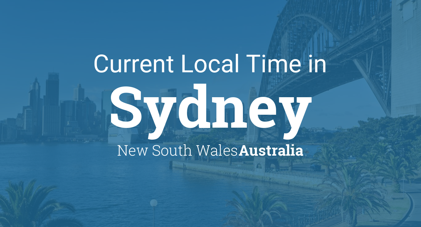 sydney nsw local time