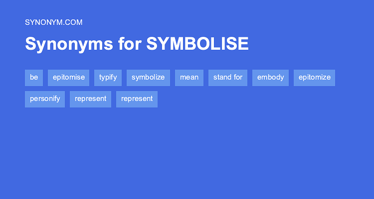 symbolise synonym