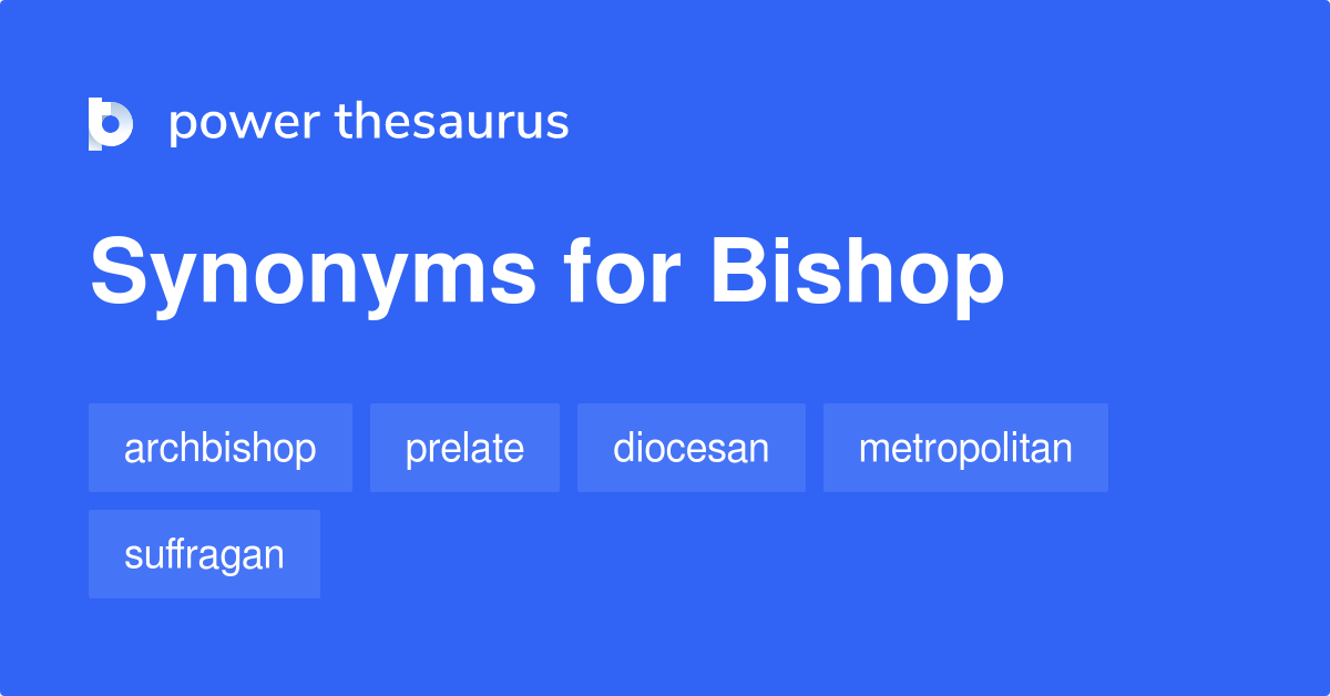 synonyms for bishop