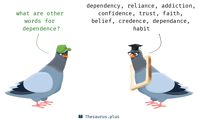 synonyms of dependence